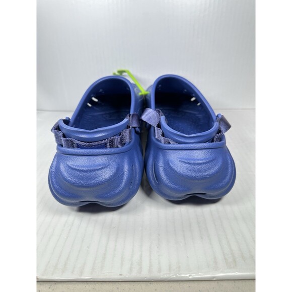 Size 11 Crocs Echo Sapphire Blue Clog Shoes Comfort Slides Sandals Mens NEW - Picture 4 of 7
